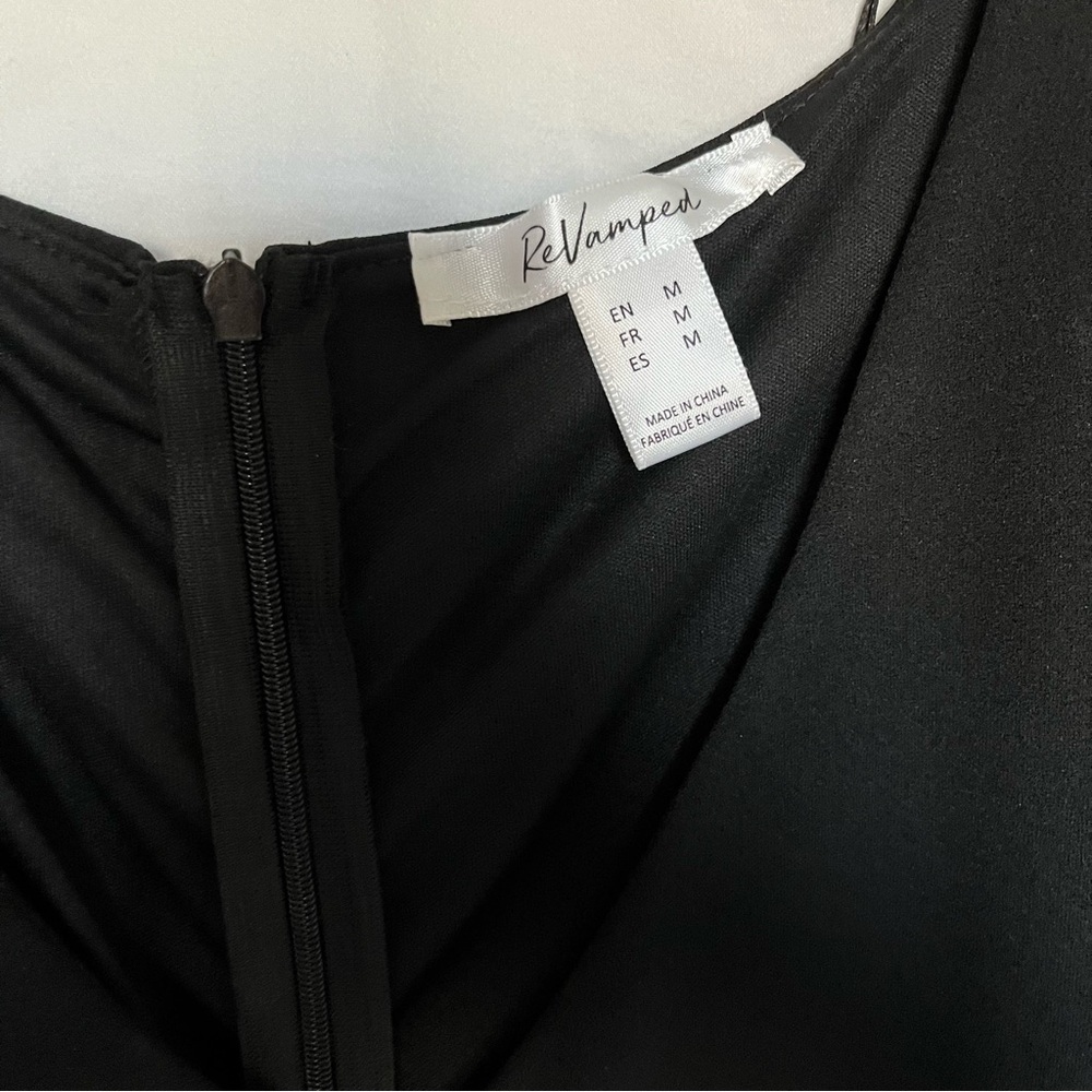 Elegant Black Dress size M - Picture 4 of 6